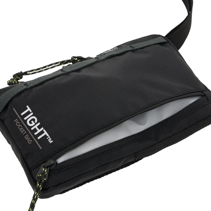 Haglöfs Tight Pocket Bag - Umhängetasche 16.5 cm (true black/magnetite)
