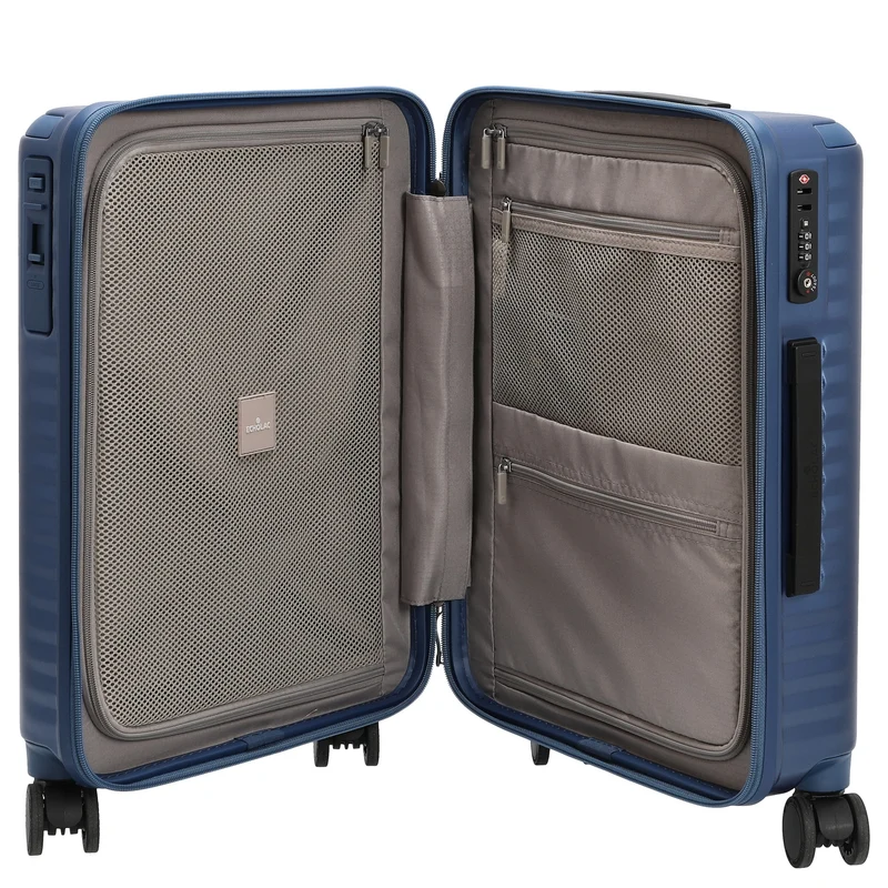 Echolac Celestra BLX - 4 Rollen - Kabinentrolley S 55 cm (navy)