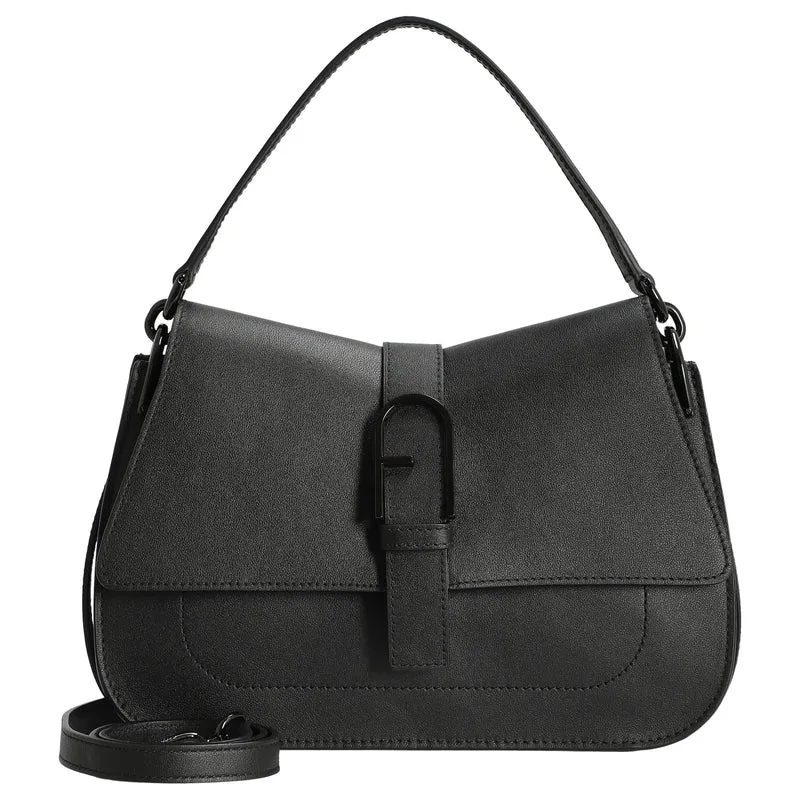 Furla Flow M - Schultertasche 26 cm (black)