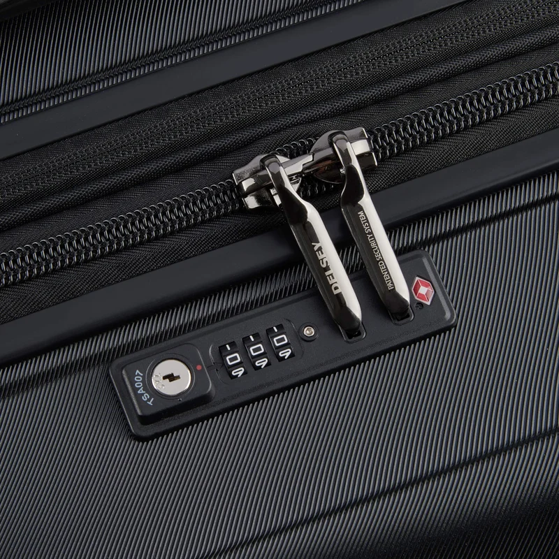 Delsey Paris Shadow 5.0 - 4-Rollen-Trolley erw. 75 cm (schwarz)