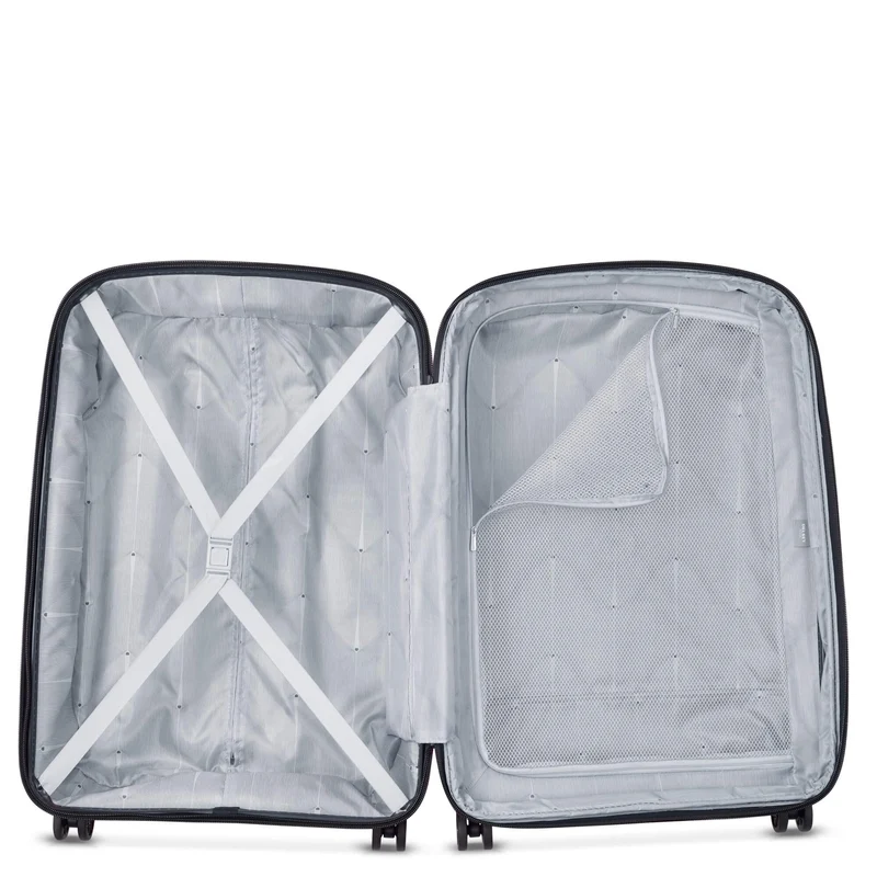 Delsey Paris Belmont Plus - 4-Rollen-Trolley recycelt 71 cm erw. (zink blau)