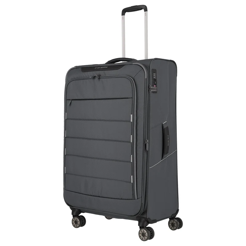 Travelite Skaii - 4-Rollen-Trolley L 78 cm erw. (gipfelgrau)