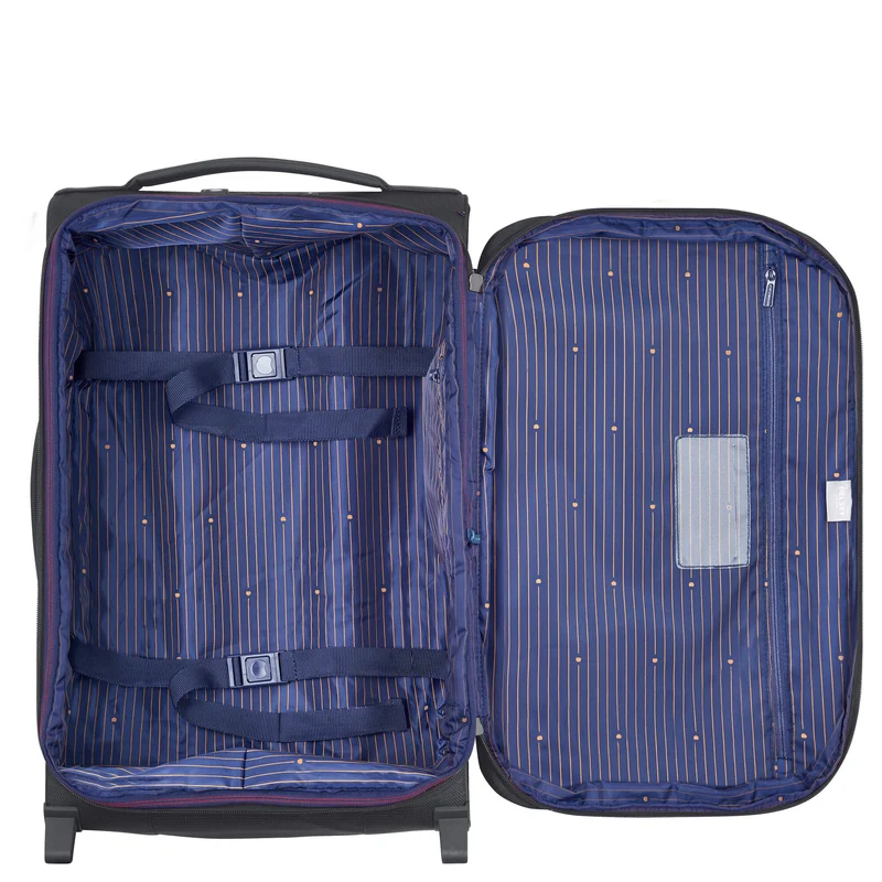 Delsey Paris Montmatre Air 2.0 - 2-Rollen-Kabinentrolley S 55 cm erw. (schwarz)