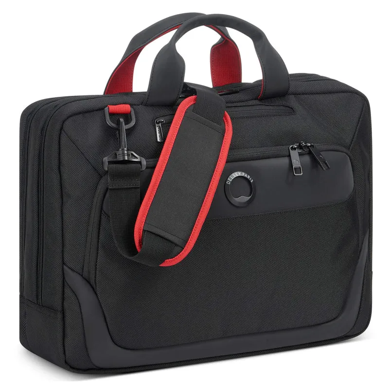 Delsey Paris Parvis Plus - Aktentasche 15.6" 41 cm (schwarz)