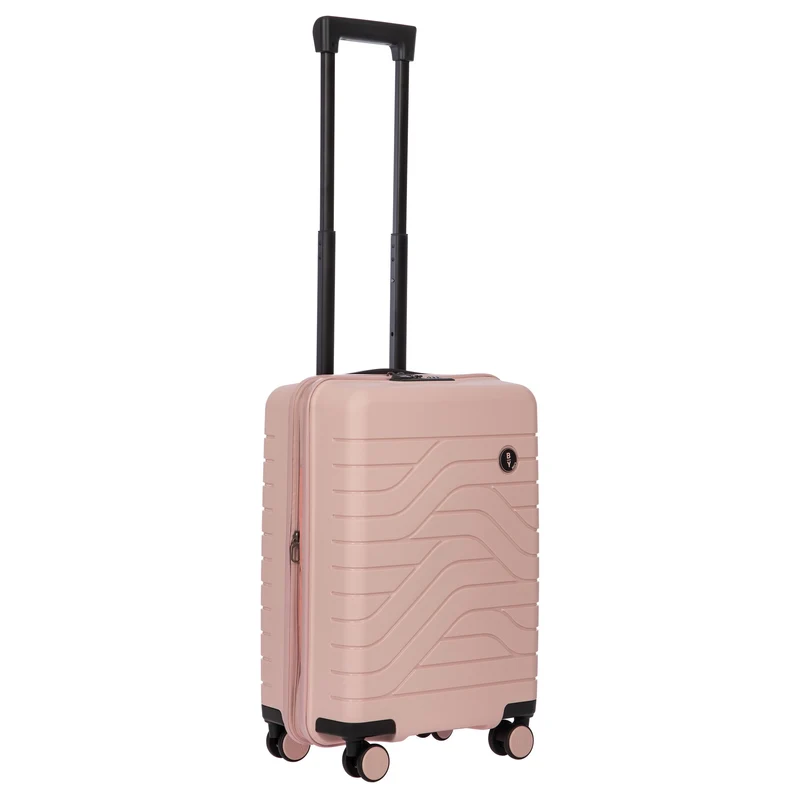 Brics BY Ulisse - 4-Rollen-Kabinentrolley 55 cm erw. (pearl pink)