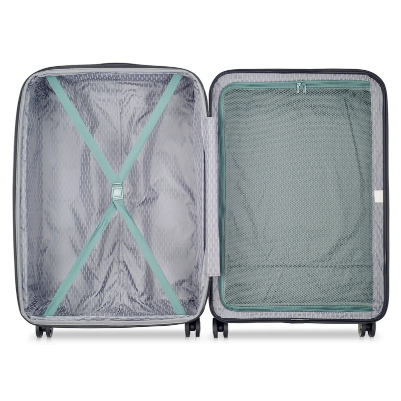 Delsey Paris Air Armour - 4-Rollen-Trolley L 77 cm erw. (grün)