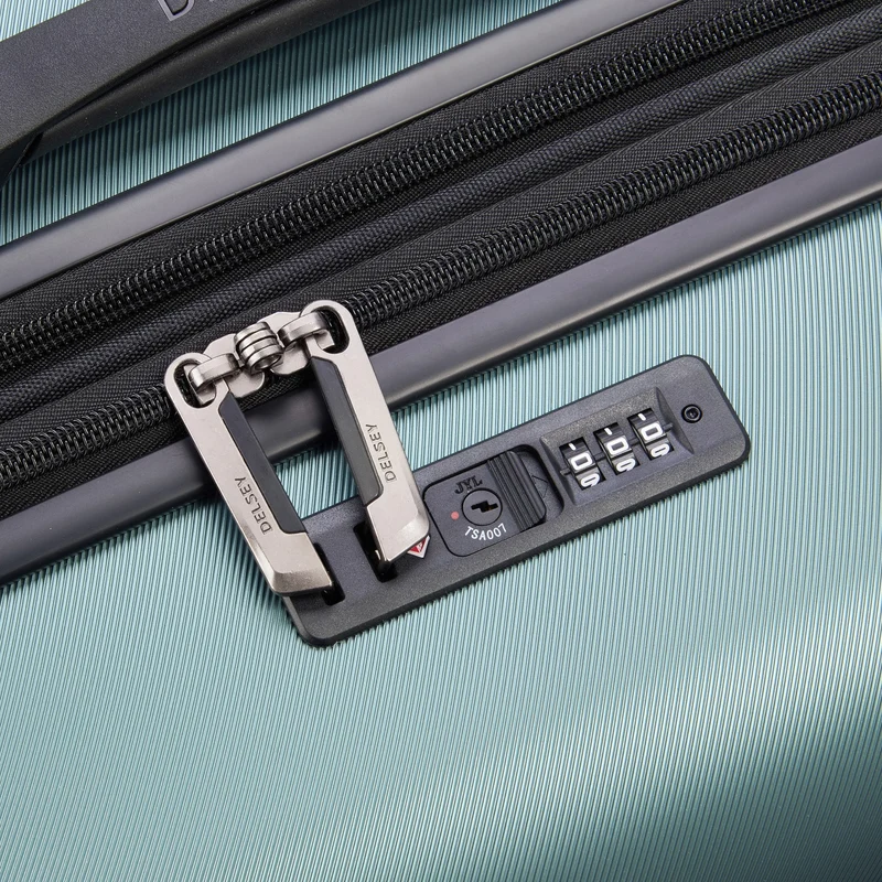 Delsey Paris Air Armour - 4-Rollen-Trolley L 77 cm erw. (grün)