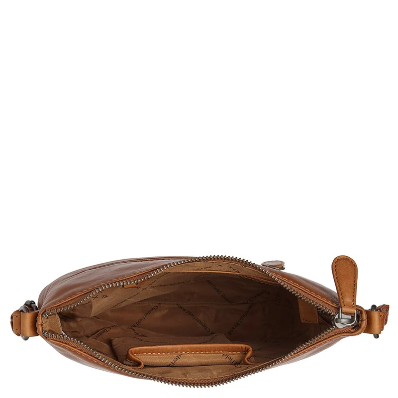 The Chesterfield Brand Redding - Umhängetasche 23.5 cm (cognac)