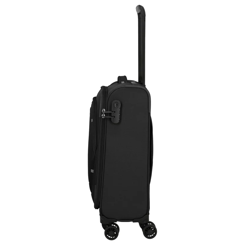 Travelite Umbria - 4-Rollen-Kabinentrolley S 55 cm (schwarz)