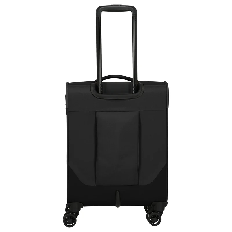 Travelite Umbria - 4-Rollen-Kabinentrolley S 55 cm (schwarz)