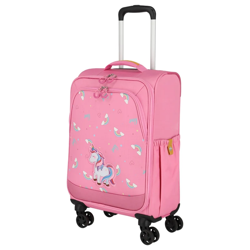 Travelite Minimover - 4-Rollen-Kindertrolley 55 cm (Einhorn)
