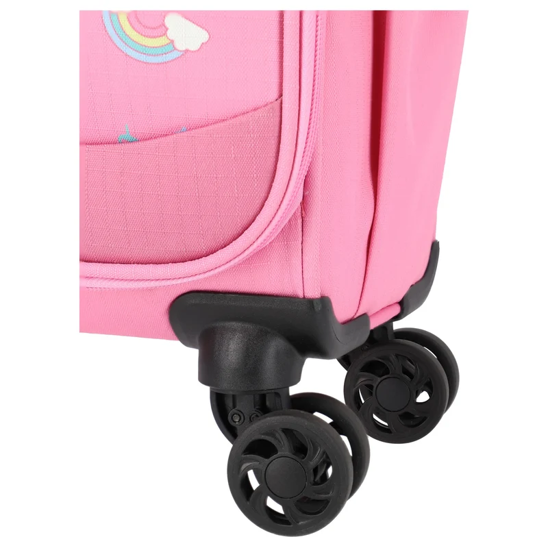 Travelite Minimover - 4-Rollen-Kindertrolley 55 cm (Einhorn)