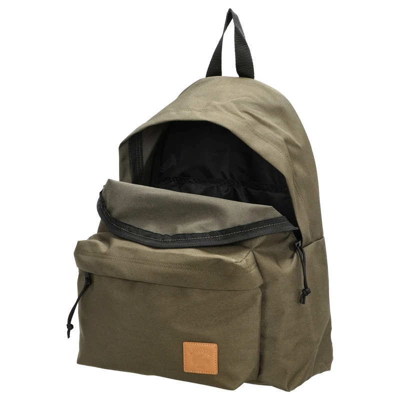 Lacoste Casual Croc Backpack - Rucksack 40 cm (ivy green)