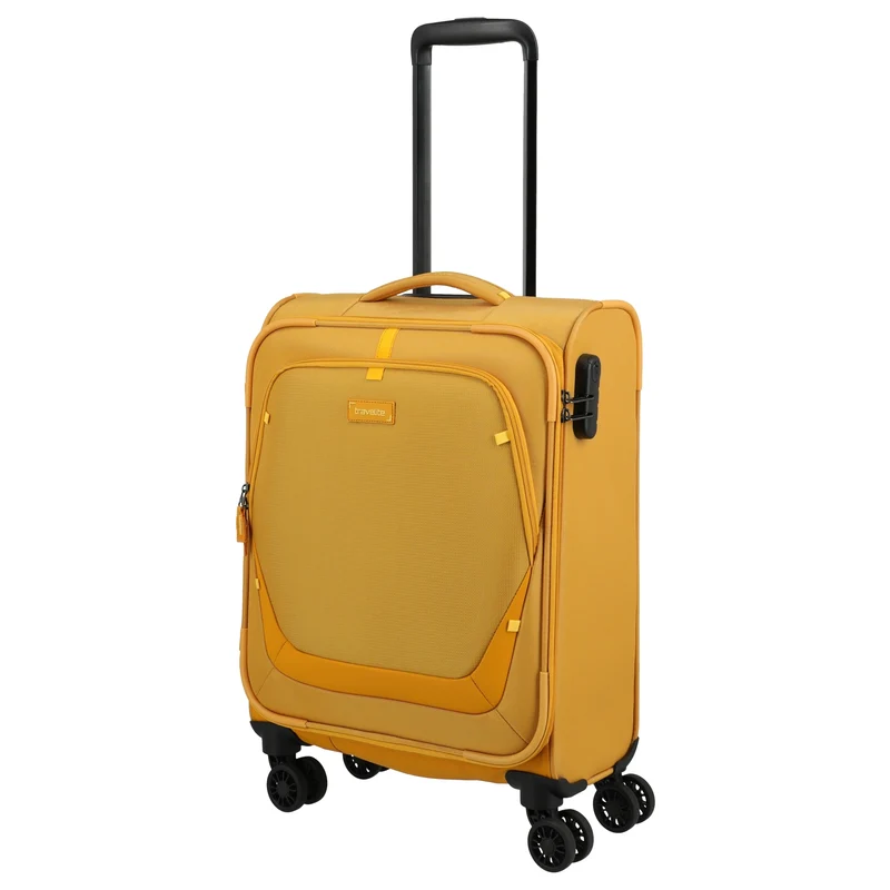 Travelite Umbria - 4-Rollen-Kabinentrolley S 55 cm (golden glow)
