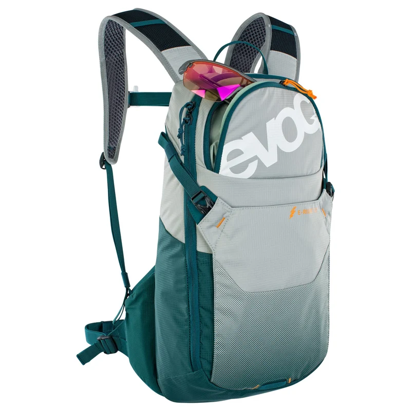Evoc E-Ride 12 - Fahrradrucksack 47 cm (stone/petrol)