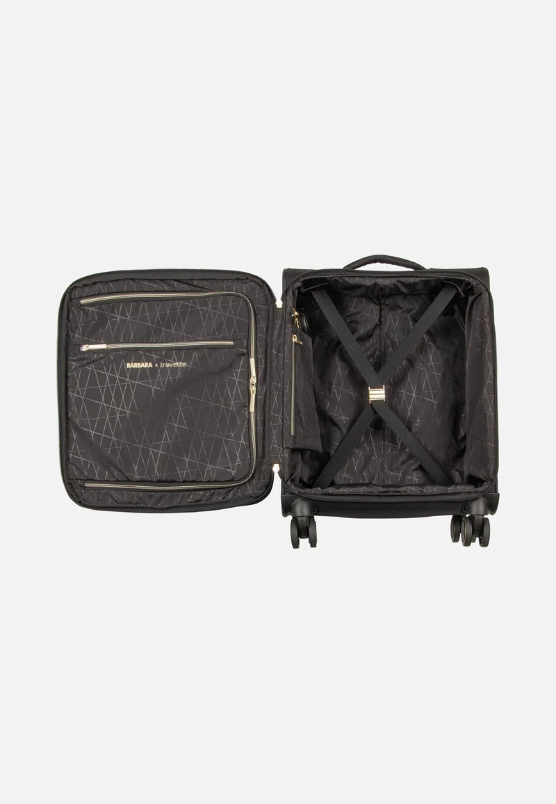 Barbara Stepp 4W Trolley S Exp Black - Koffer