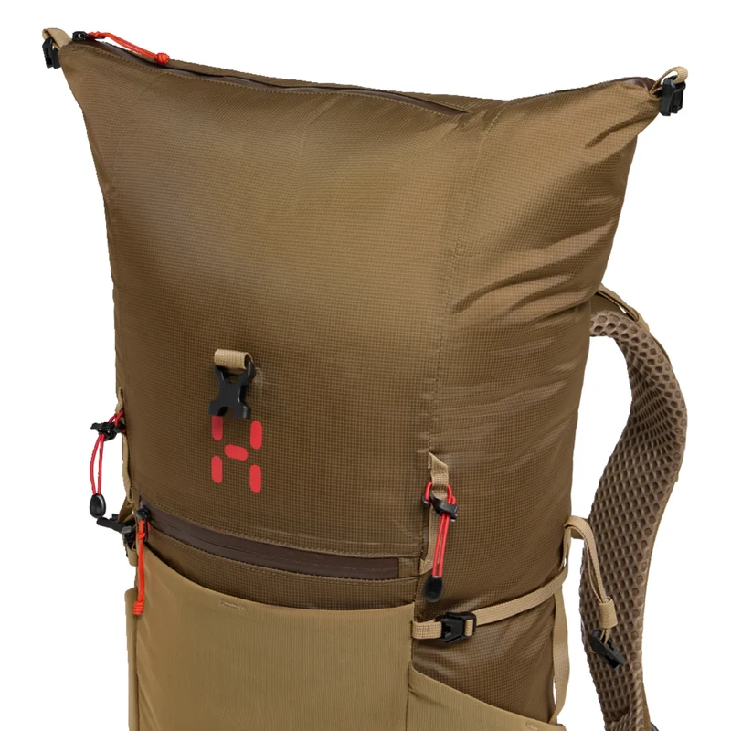 Haglöfs Magma Roll-top 40 WR - Wanderrucksack 52 cm (teak brown/oak brown)