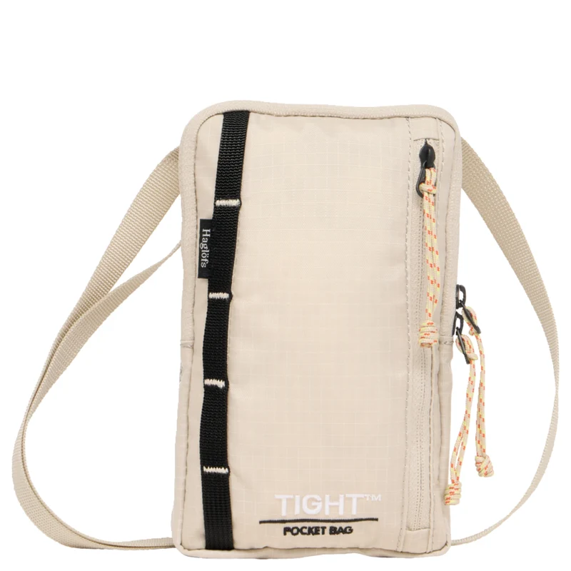 Haglöfs Tight Pocket Bag - Umhängetasche 16.5 cm (chalk beige/true black)