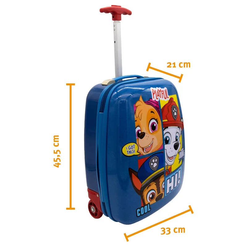 Undercover Paw Patrol - 2-Rollen-Kindertrolley 45.5 cm (Paw Patrol)
