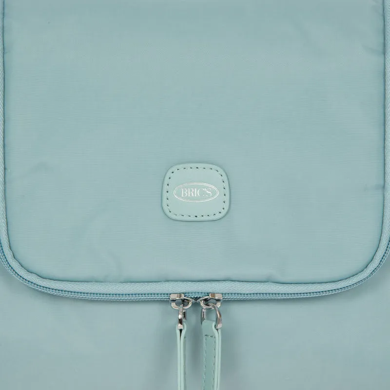 Brics Positano - Kulturbeutel zum Aufhängen 27 cm (light blue)