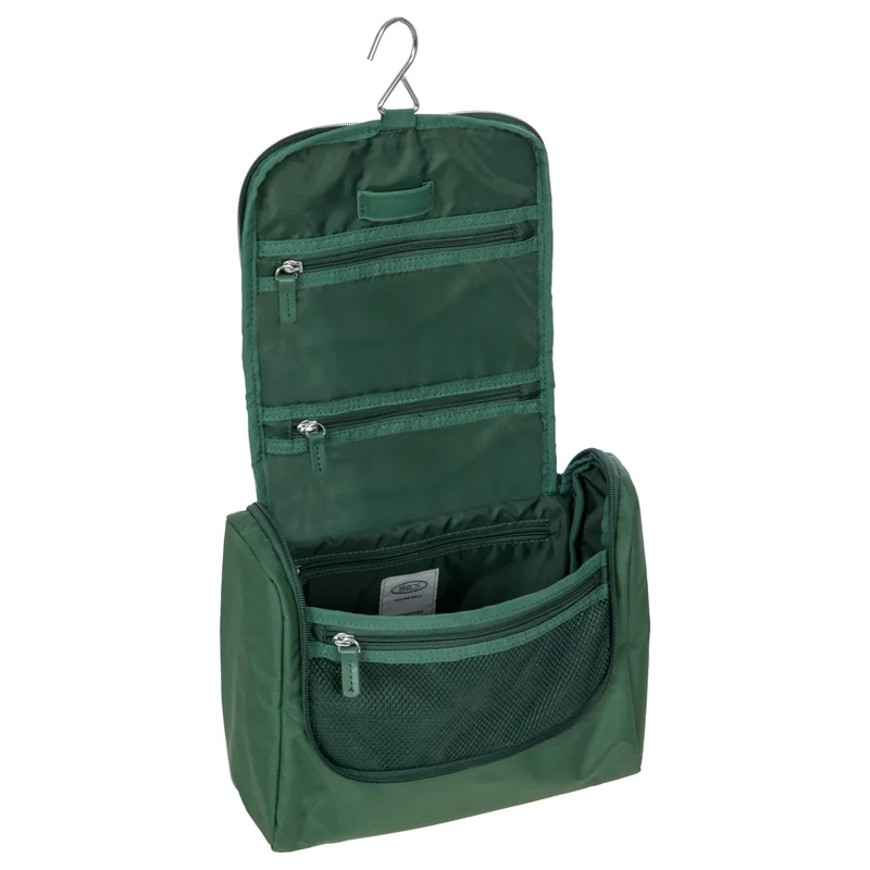 Brics Positano - Kulturbeutel zum Aufhängen 27 cm (emerald green)