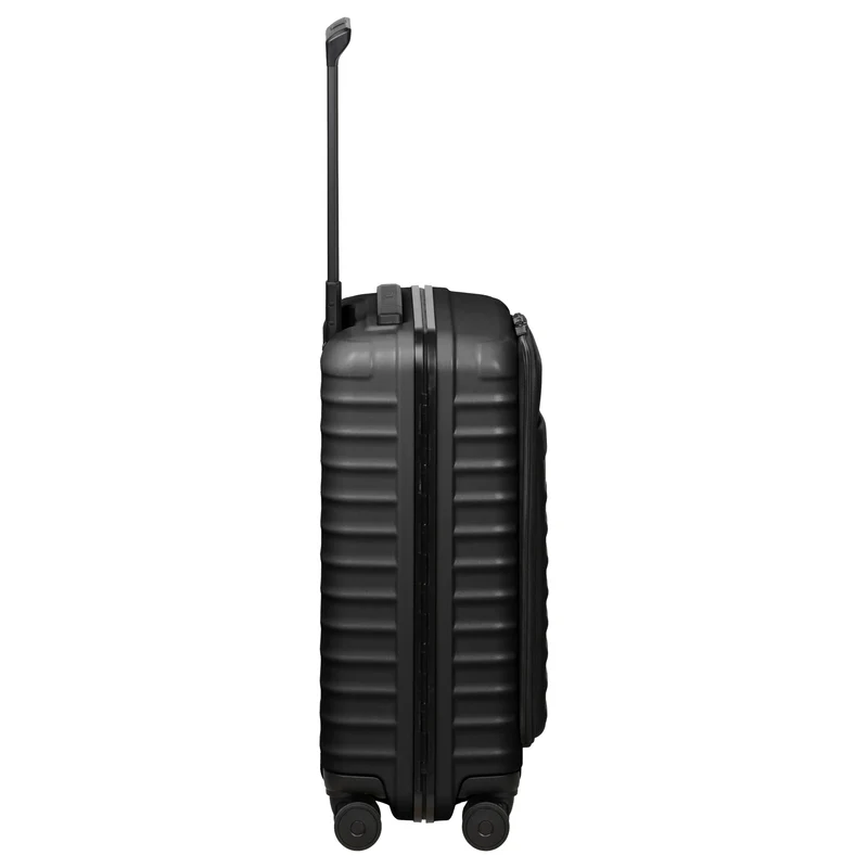 TITAN OVERSEAS - 4-Rollen-Kabinentrolley S 55/23cm mit Vortasche (nightshade black, 55 cm)