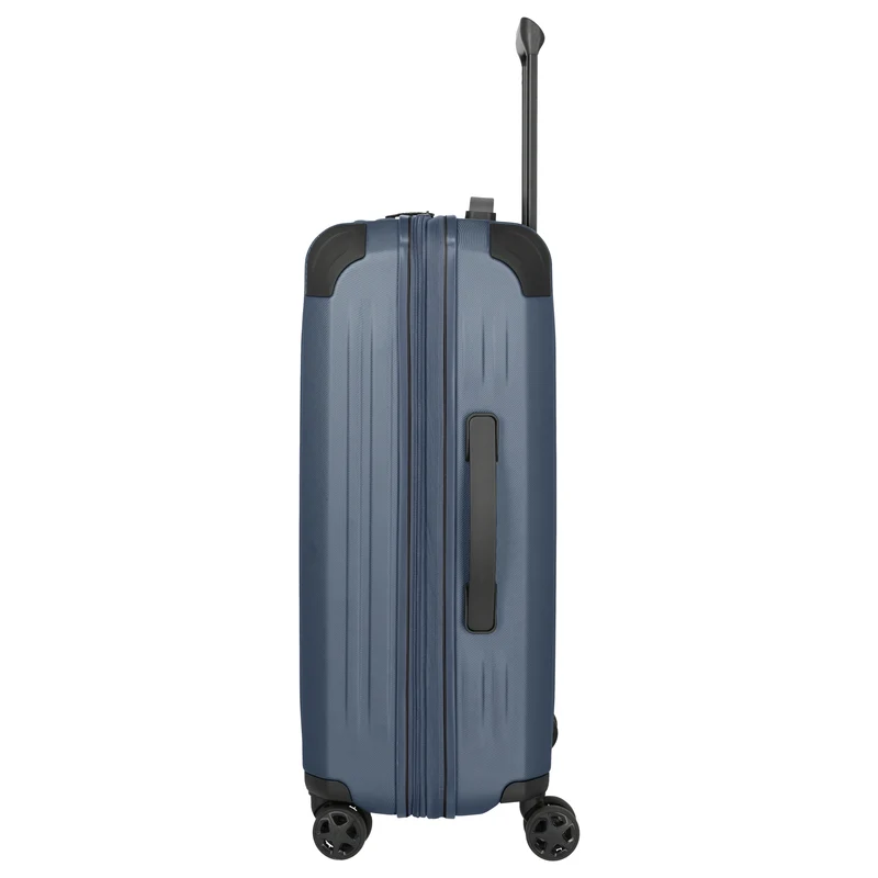 Travelite Dynamiic - 4-Rollen-Trolley M 66 cm erw. (denimblue)