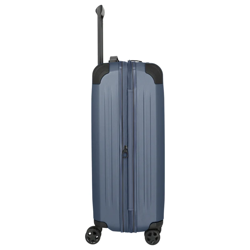 Travelite Dynamiic - 4-Rollen-Trolley M 66 cm erw. (denimblue)