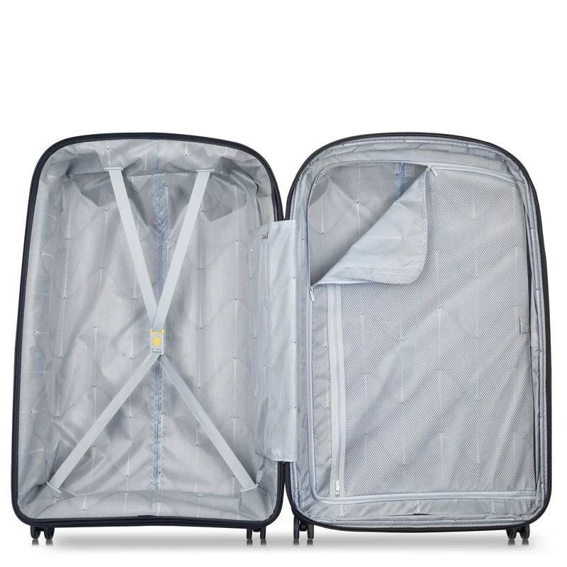 Delsey Paris Belmont Plus - 4-Rollen-Trolley recycelt 83 cm erw. (schwarz)