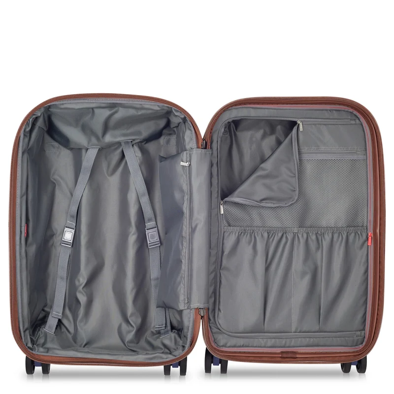 Delsey Paris Carrousel - 4-Rollen-Kabinentrolley 55 cm (meerblau)