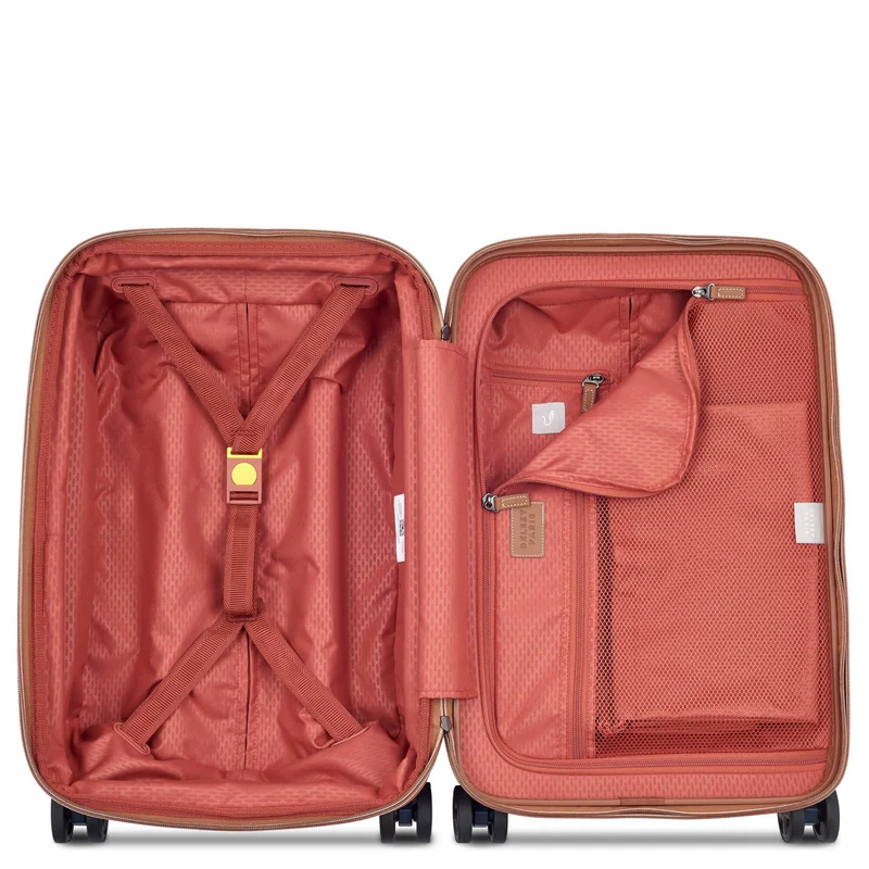 Delsey Paris Chatelet Air 2.0 - 4-Rollen-Kabinentrolley 55 cm (marineblau)