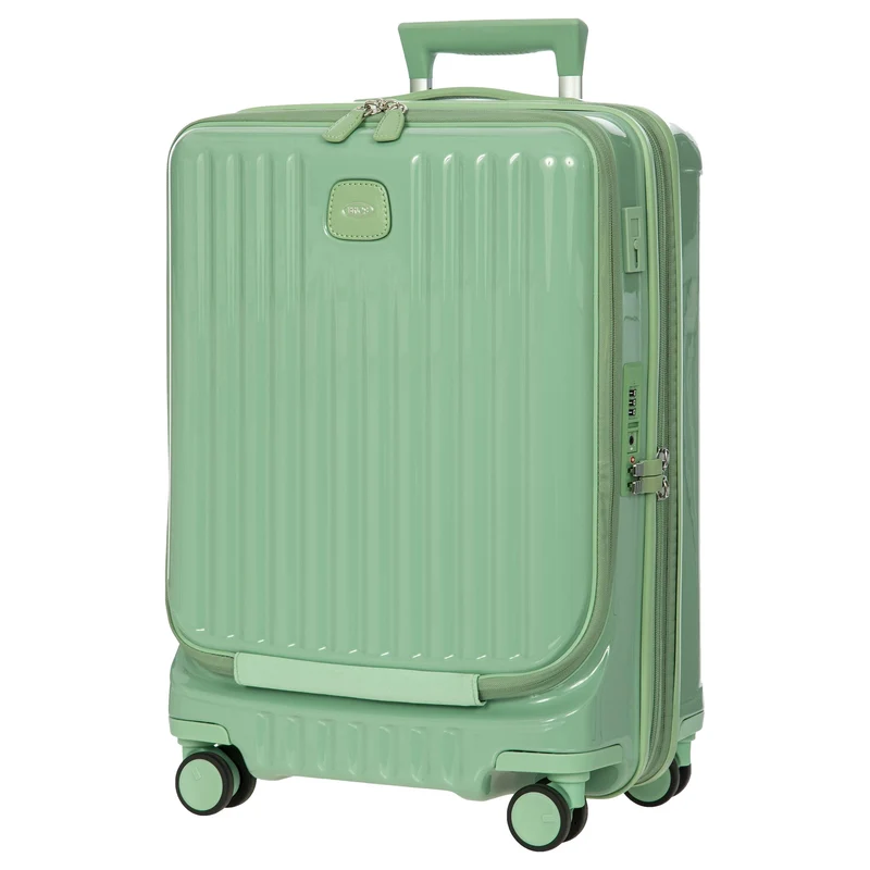 Brics Positano - 4-Rollen Kabinentrolley 55 cm USB erw. (salbei)