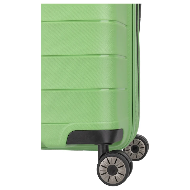 Travelite Mooby - 4-Rollen-Trolley M 66 cm erw. (grün)