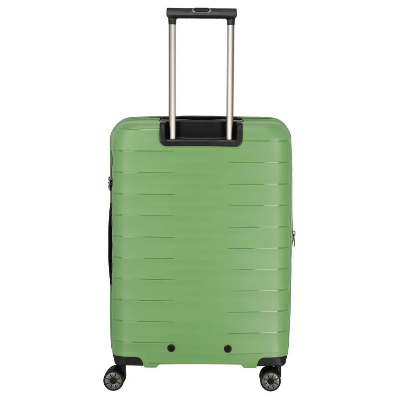 Travelite Mooby - 4-Rollen-Trolley Set L/M/S 3tlg. erw. (grün)