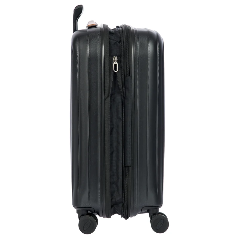 Brics Taormina - 4-Rollen-Kabinentrolley S 55 cm erw. USB (schwarz)
