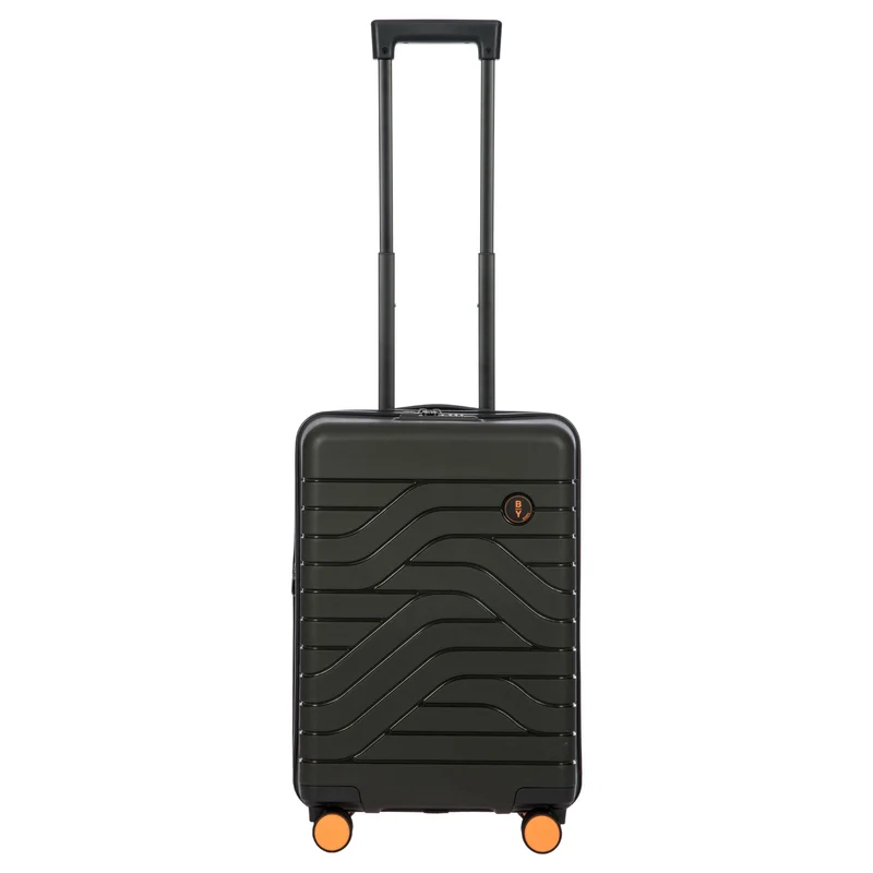 Brics BY Ulisse - 4-Rollen-Kabinentrolley 55 cm erw. (olive)