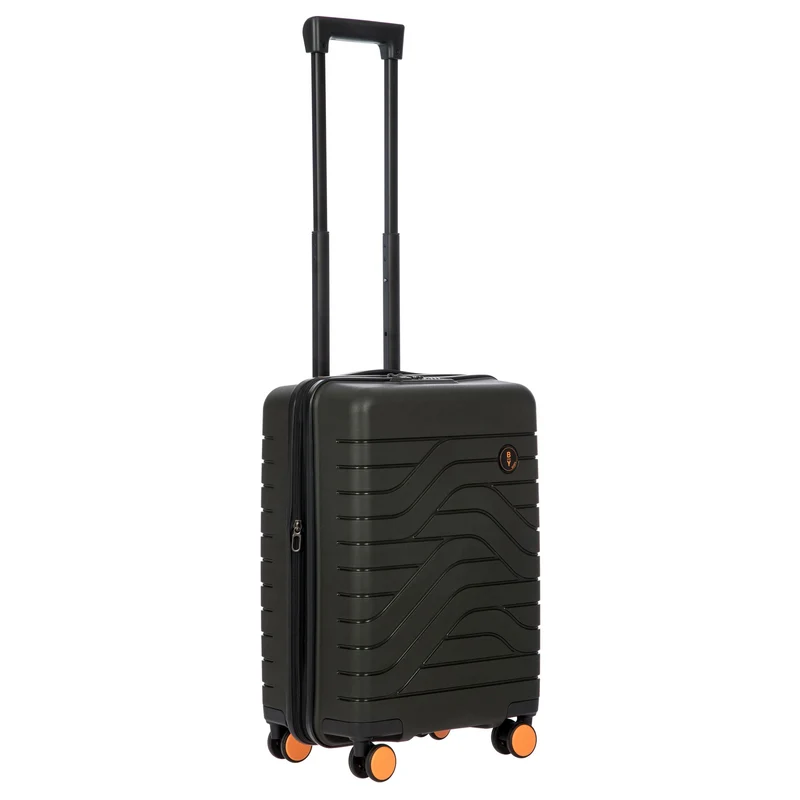 Brics BY Ulisse - 4-Rollen-Kabinentrolley 55 cm erw. (olive)