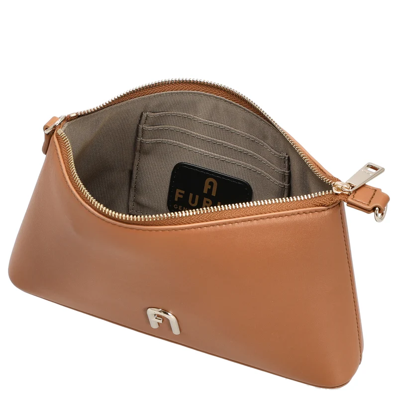 Furla Diamante Mini Crossbody - Umhängetasche 21 cm (brandy)