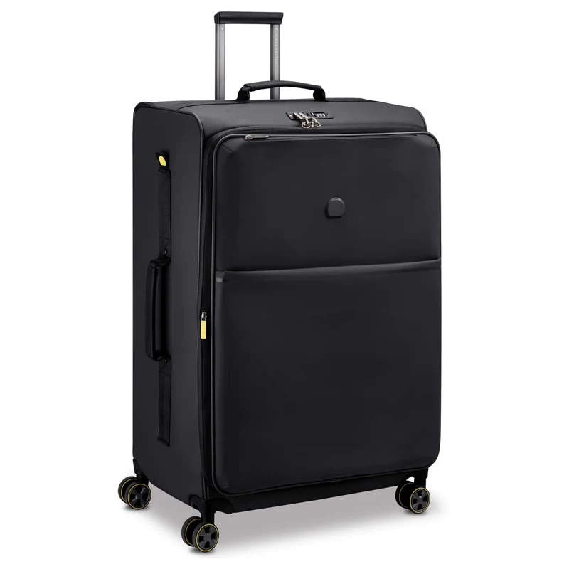 Delsey Paris Turenne Soft - 4-Rollen-Trolley 83 cm erw. (schwarz)
