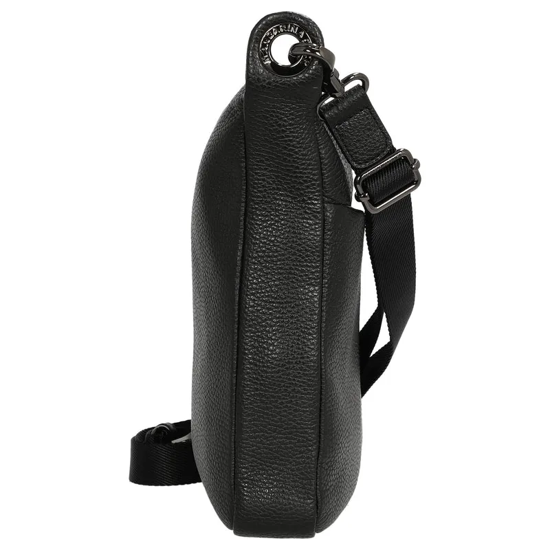 Mandarina Duck Mellow Leather - Schultertasche 28 cm (nero)