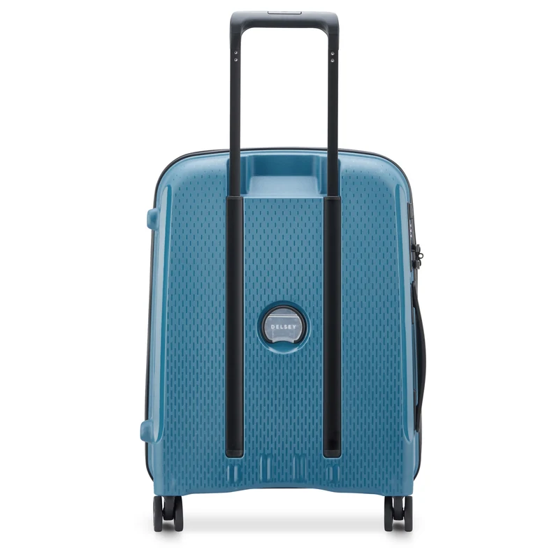 Delsey Paris Belmont Plus Slim Line - 4-Rollen-Kabinentrolley 55 cm (zink blau)