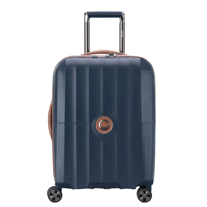 Delsey Paris Carrousel - 4-Rollen-Kabinentrolley Slim line 55 cm (marineblau)