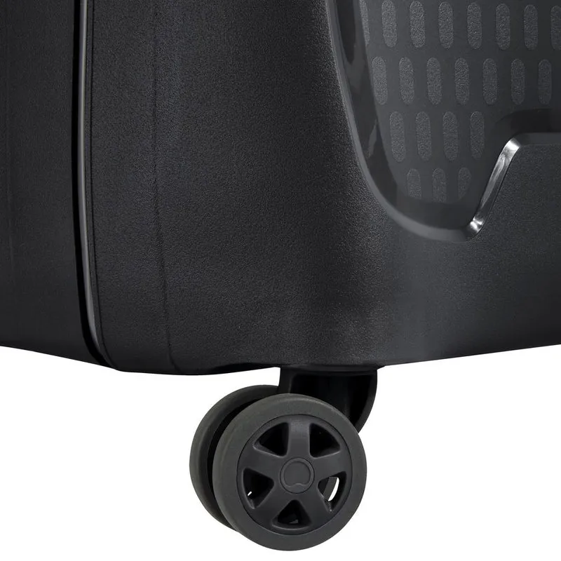 Delsey Paris Moncey Slim Line - 4-Rollen-Kabinentrolley 55 cm (schwarz)