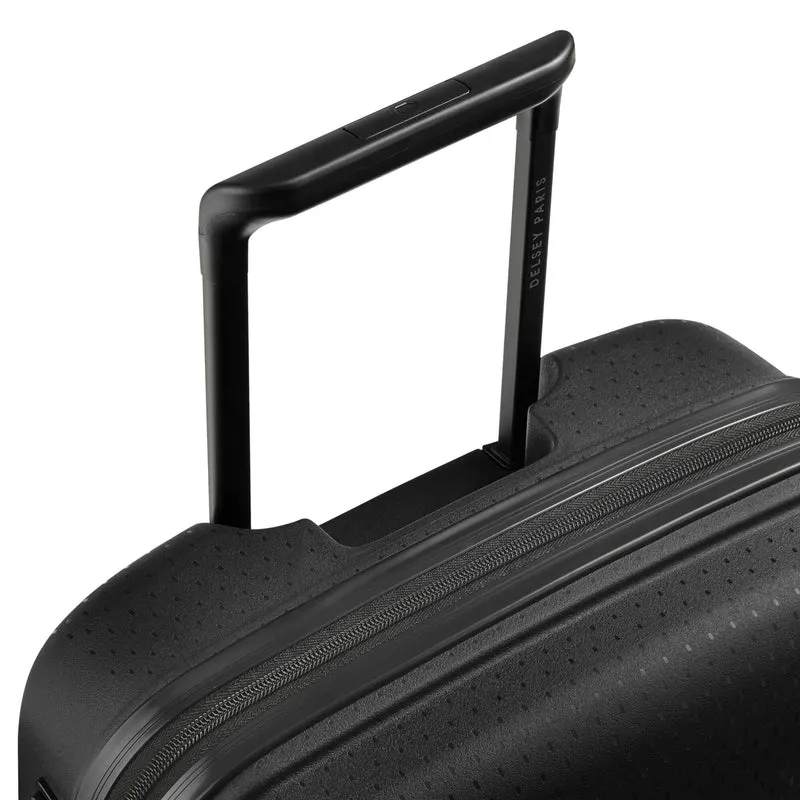 Delsey Paris Belmont Plus Slim Line - 4-Rollen-Kabinentrolley recycelt 55 cm (schwarz)