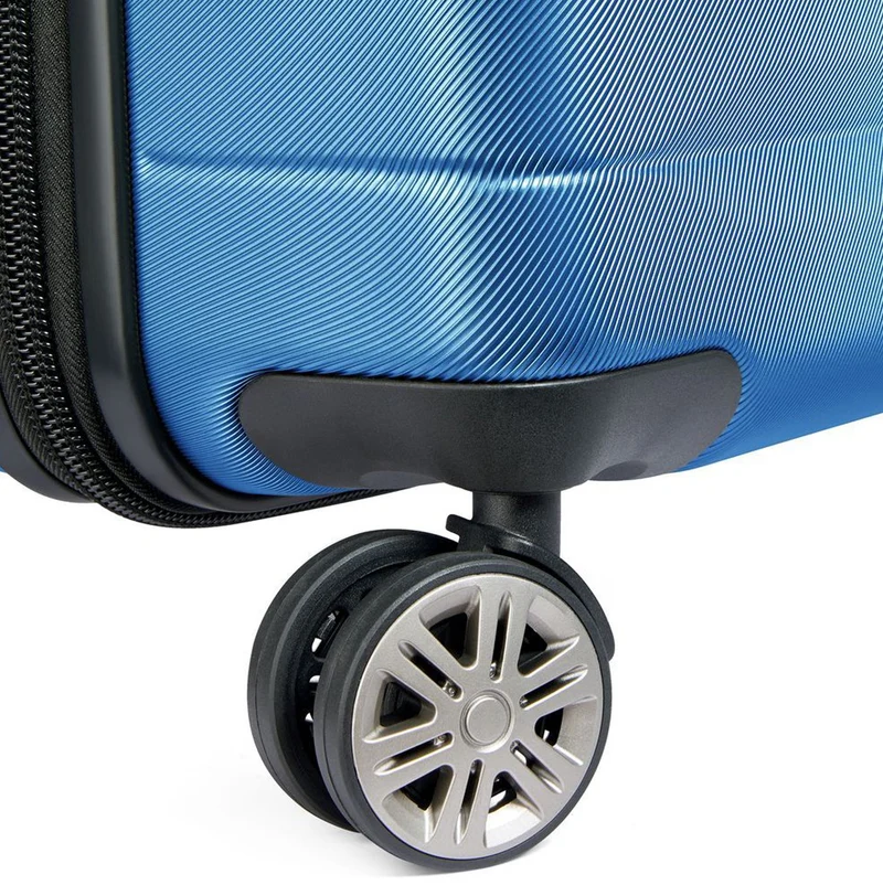 Delsey Paris Comete Plus Slim Line - 4-Rollen-Kabinentrolley 55 cm (schwarz)