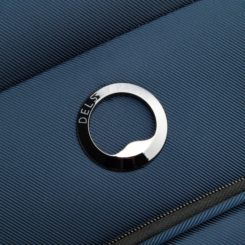 Delsey Paris Sky Max 2.0 Slim Line - 4-Rollen-Kabinentrolley 55 cm (blau)