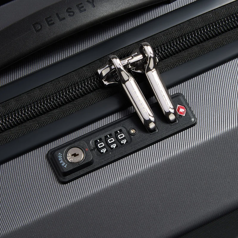 Delsey Paris Karat 2.0 - 4-Rollen Kabinentrolley S 55 cm (anthrazit)