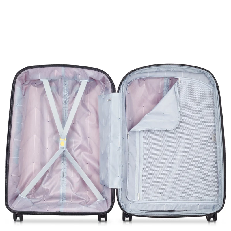 Delsey Paris Belmont Plus - 4-Rollen-Trolley recycelt 71 cm erw. (orange)