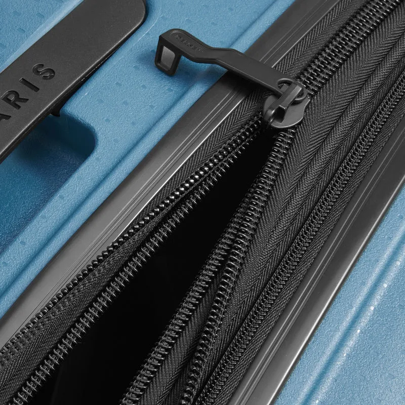 Delsey Paris Belmont Plus - 4-Rollen-Trolley recycelt 76 cm erw. (zink blau)