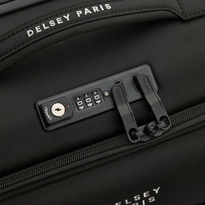 Delsey Paris Brochant 3 - 4-Rollen-Kabinentrolley S 55 cm (deep black)